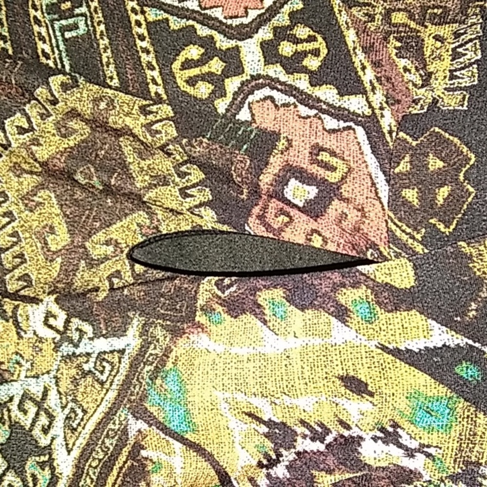 Soho Multicolor Patchwork Maxi Dress - image 9